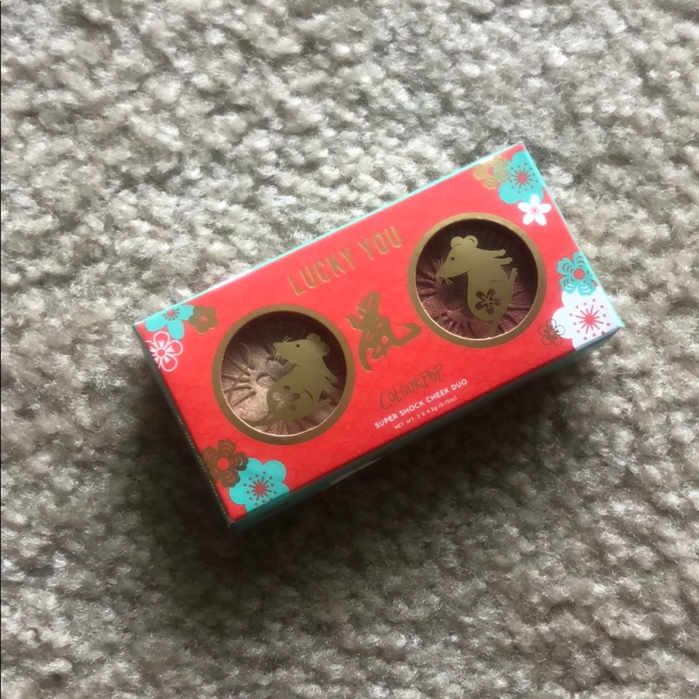 Colourpop Lucky You Super Shock cheek duo